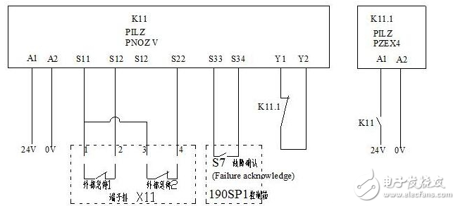 安全繼電器工作原理、接線圖、使用方法